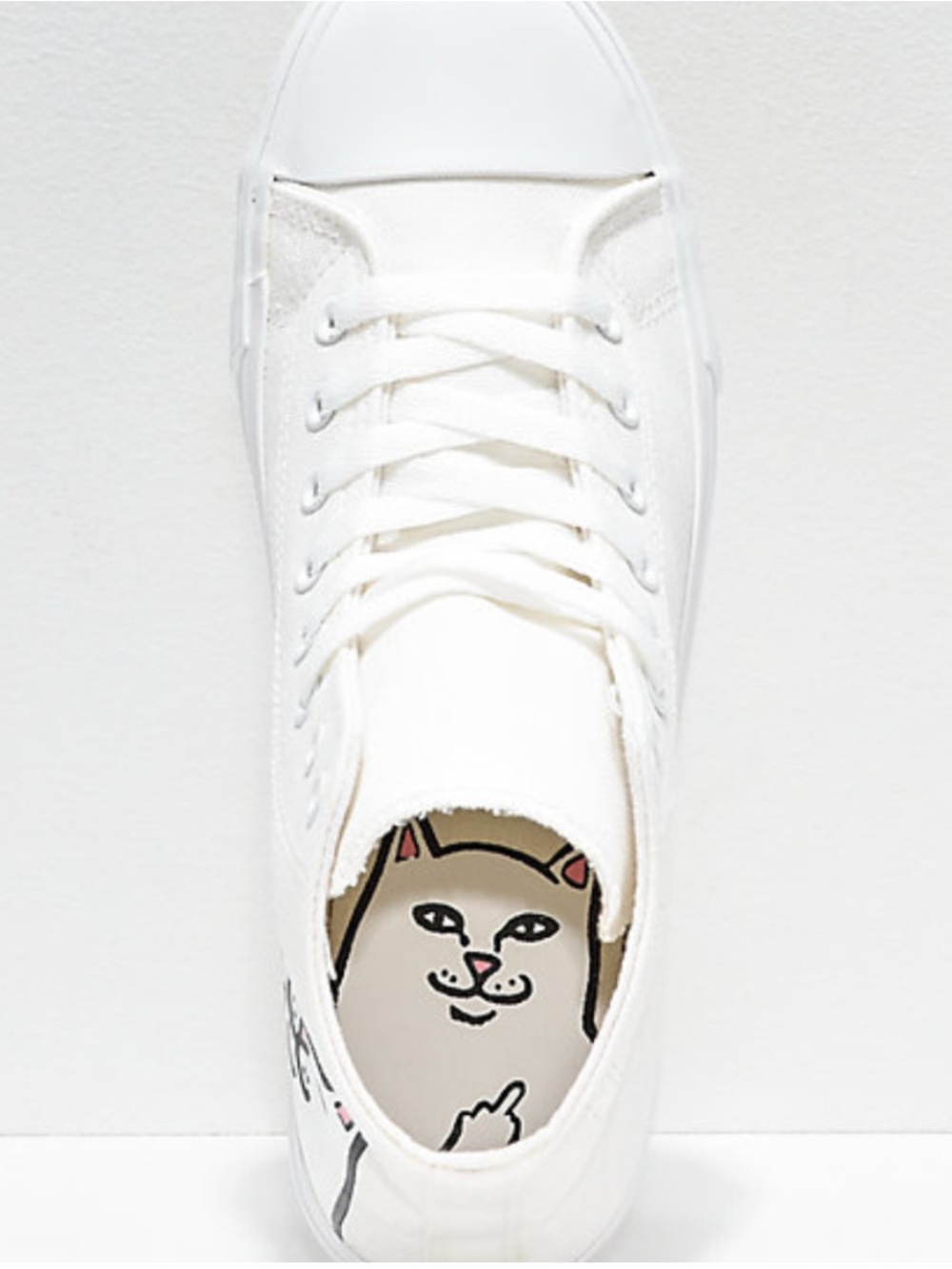 RIPNDIP Lord Nermal White Hi-Top Shoes - Picture 3 of 15